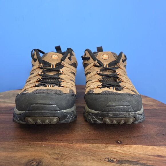Merrell Moab 2 Ventilator Low Hiking Shoe Earth Brown Trail Boot Men's 9 J87729 - Picture 7 of 10